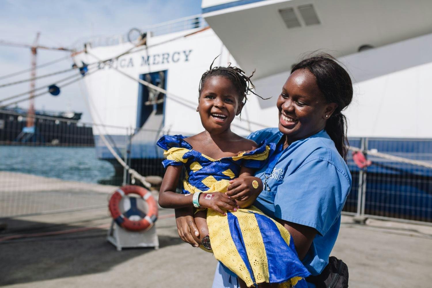 Die konkrete Hilfe vor Ort läuft: Das neue Spitalschiff «Global Mercy» kann bis zu 200 Menschen gleichzeitig aufnehmen.