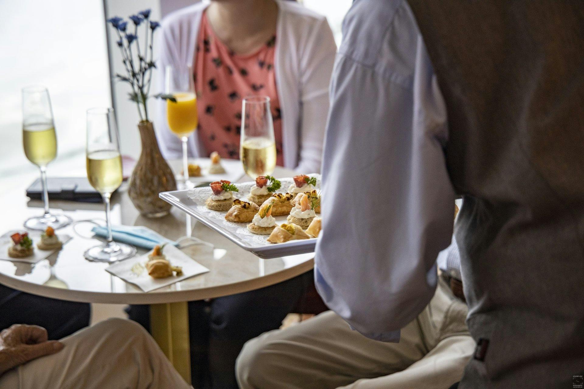 Auch für das kulinarische Wohl ist gesorgt.