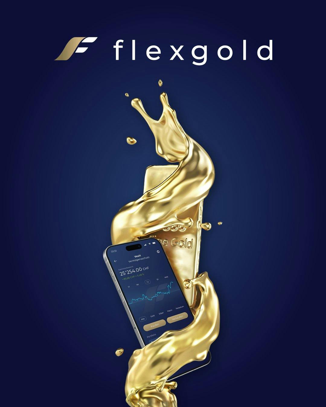 So süss kann Anlegen sein: Gratis-Glacé am Zürcher Hauptbahnhof für alle flexgold-User*innen vom 21. bis 27. August 2023!