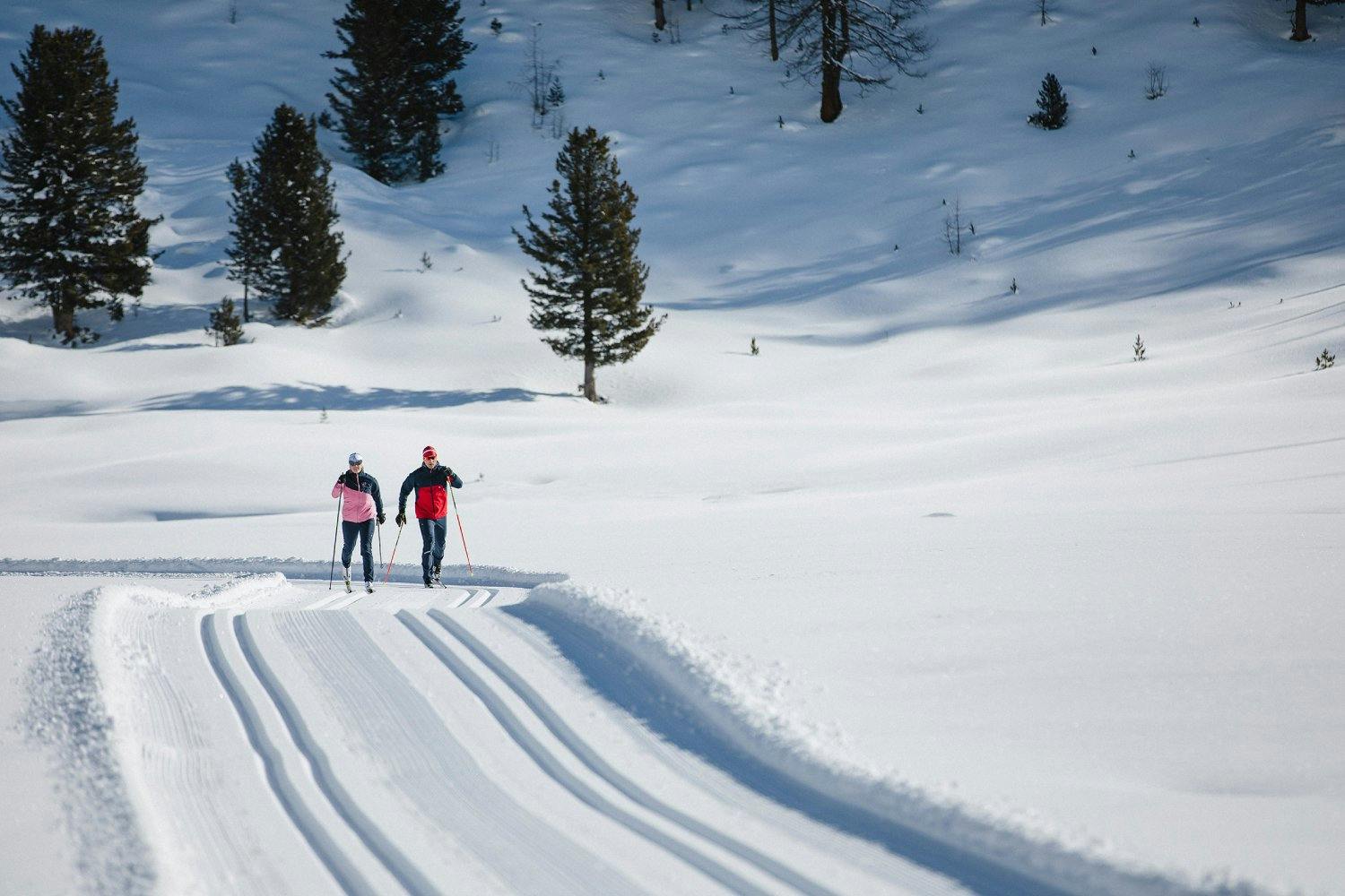 Ein Paradies für Langlauf-Fans: Pontresina.