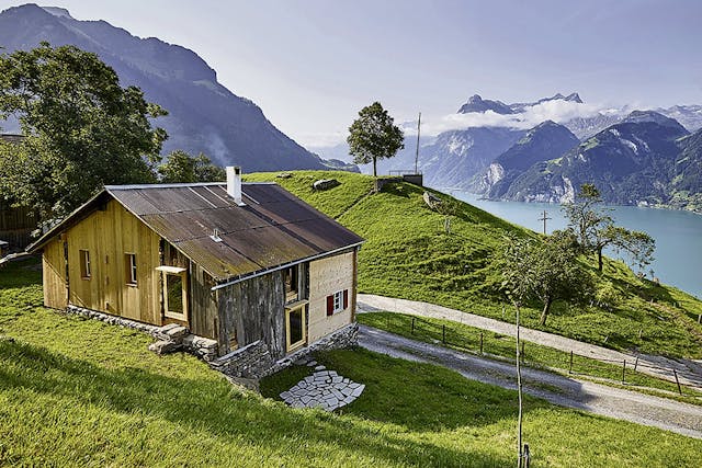 Das Haus Tannen in Morschach SZ wurde 1341 er­richtet...