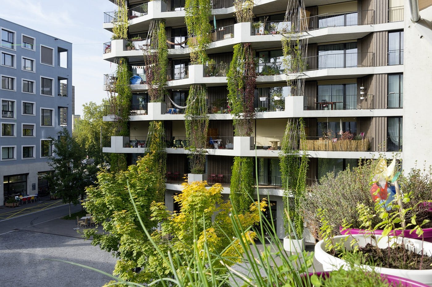 Clusterwohnungen im Hunziker-Areal in Zürich-Oerlikon