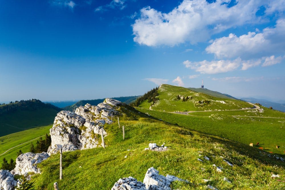 Le Chasseral est l’un des plus hauts sommets du Jura suisse.