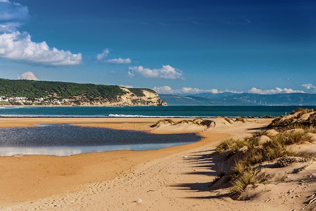 Costa de la Luz, Spanien: Diese Küstenregion in Andalusien ist bekannt für ihre endlosen Sand­strände und den Naturpark Doñana.