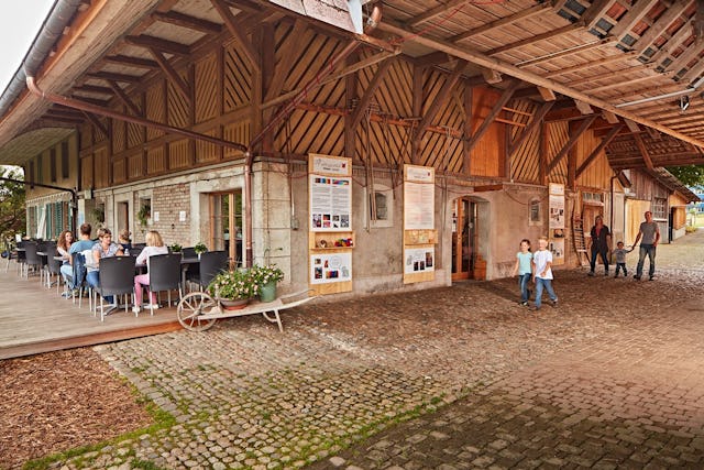 Auf der Farm «Untere Bäch» kann  auf dem «Weg der Wolle» die Wollproduktion in einzelnen Schritten verfolgt werden.