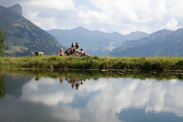 Die gemütliche und aussichtsreiche Marbachegg lädt zum Entspannen ein.