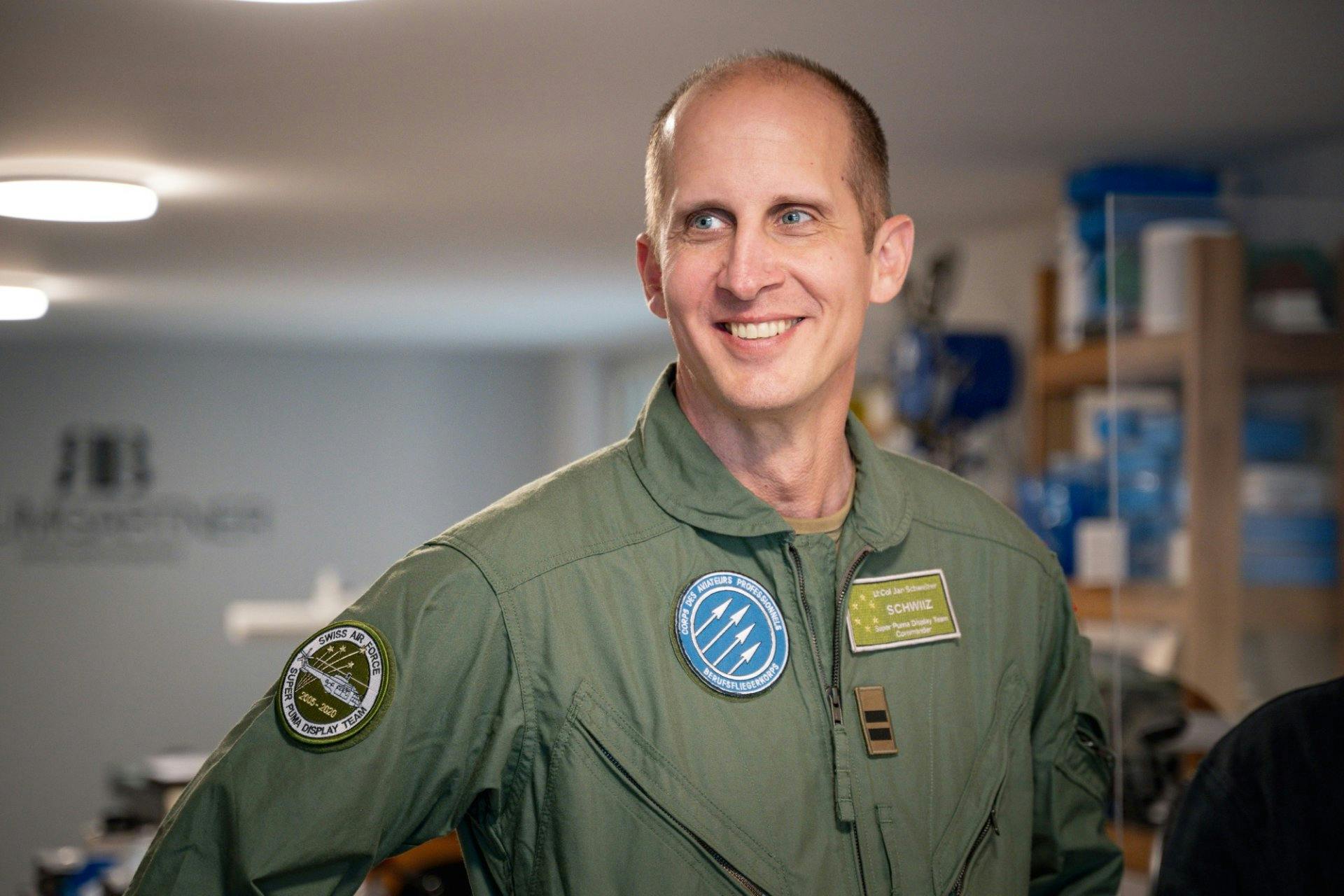 Oberstleutnant Jan «Schwiiz» Schweizer wirkte bei diesem Meisterwerk mit.