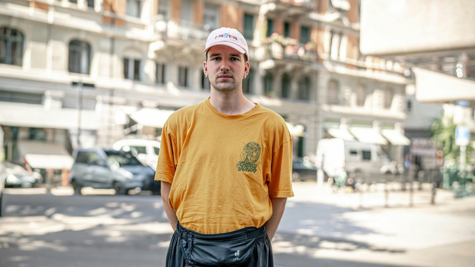 Hendrik, 20 Jahre: «Beim Wocheneinkauf ist der Preis für mich entscheidend, Bio-Produkte kann ich mir nicht immer leisten.»