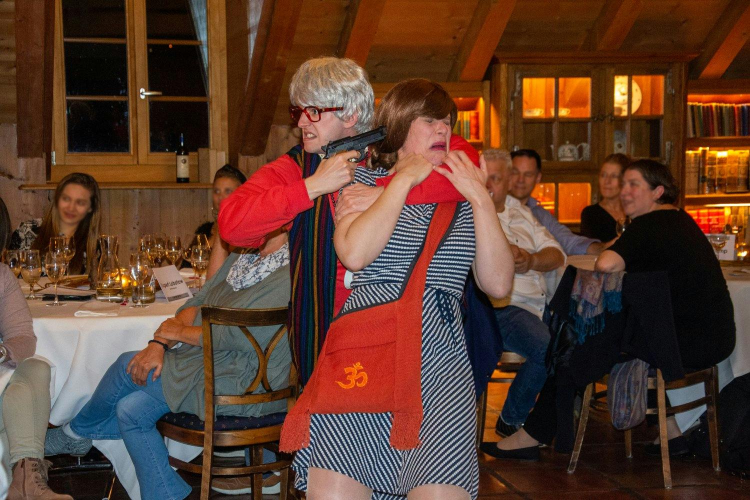 Denken Sie an Ihr Wohlergehen und besuchen Sie bald ein Krimi-Erlebnis von «krimi.ch». Ihre Gesundheit wird es Ihnen danken!