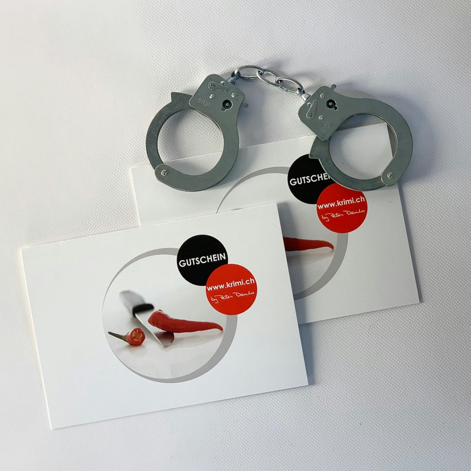 Die Gutscheine von krimi.ch sind ganz einfach einlösbar und versprechen Spass, Spannung und feinste Kulinarik.