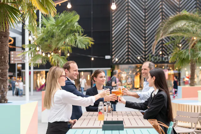 Im Circle lassen sich in über zehn Eventlocations Kundenessen und Apéros geniessen – und Feste für Kundinnen und Kunden sowie Mitarbeitende feiern.