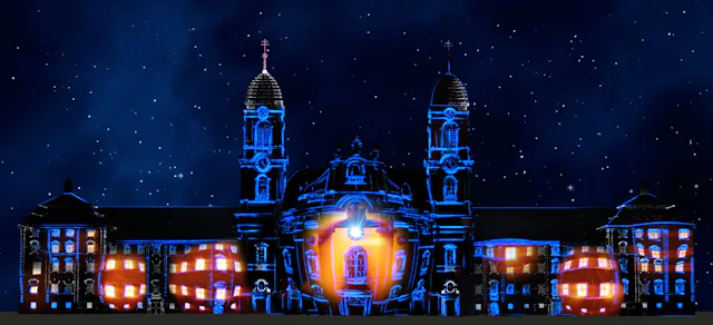 Illumination, Kloster Einsiedeln.