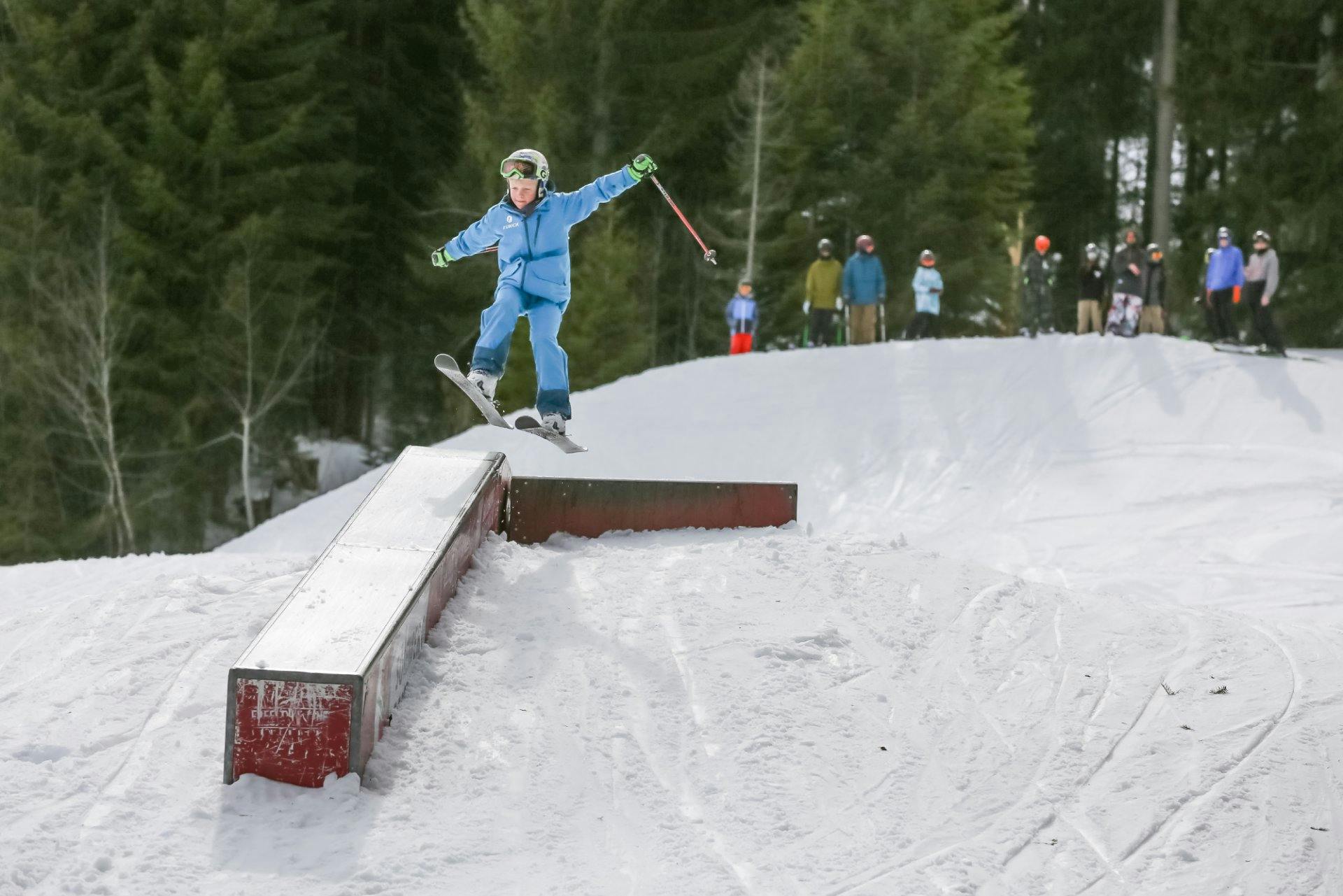 Sogar ein Stairset auf der Freestyle-Line bietet Kindern maximalen Spass.