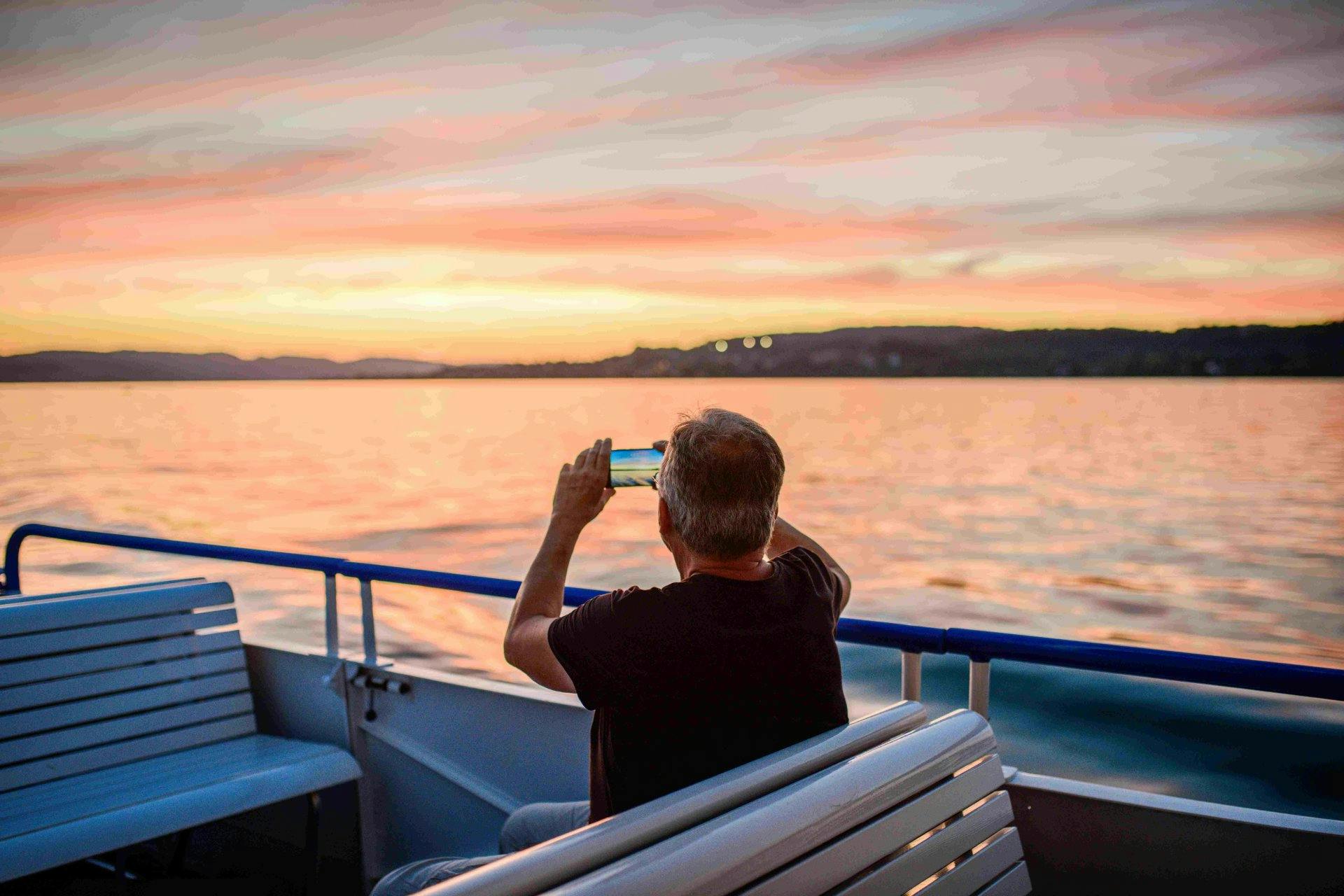 Ob stilvoll oder lässig – am Zürichsee lässt sich der Tag genussvoll ausklingen.