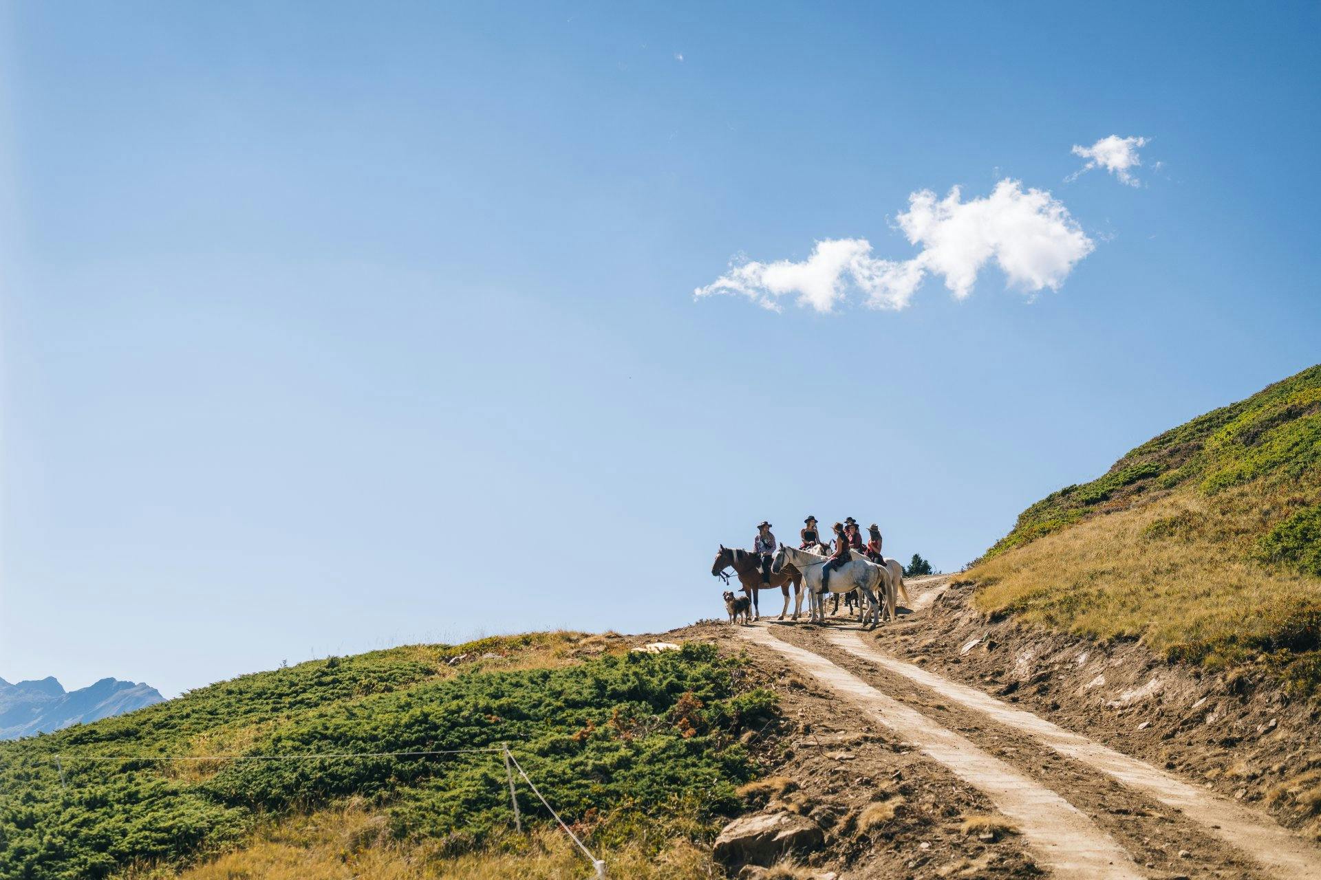 Western-Feeling im Norden: Auf dem Pferderücken durch die unberührte Natur der Leventina.