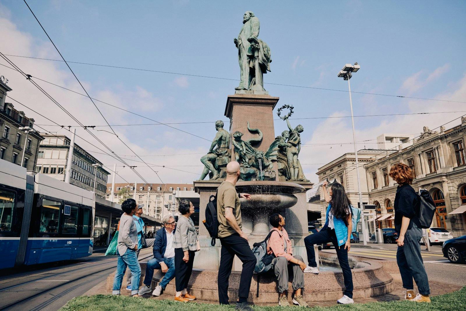 Zürichs Vergangenheit wird bei jeder Tour lebendig.