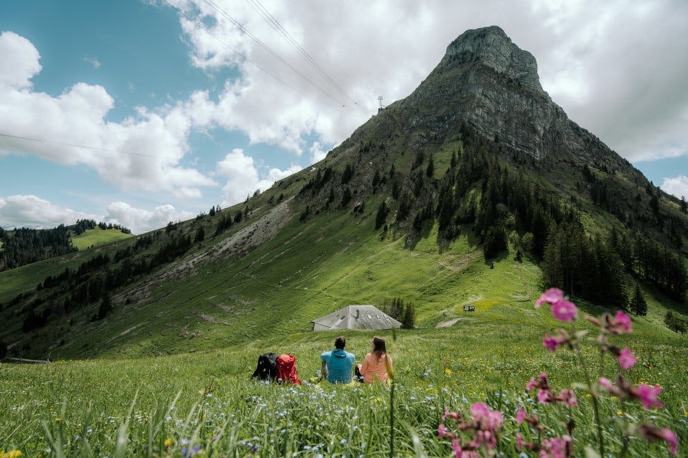 Première étape: une randonnée époustouflante au Moléson. Depuis la gare de Gruyères, le bus 263 se rend à Moléson-sur-Gruyères en seulement 10 minutes...