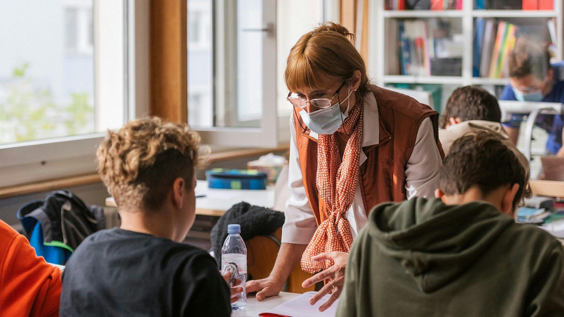 Persönliche Betreuung in und ausserhalb der Klassen