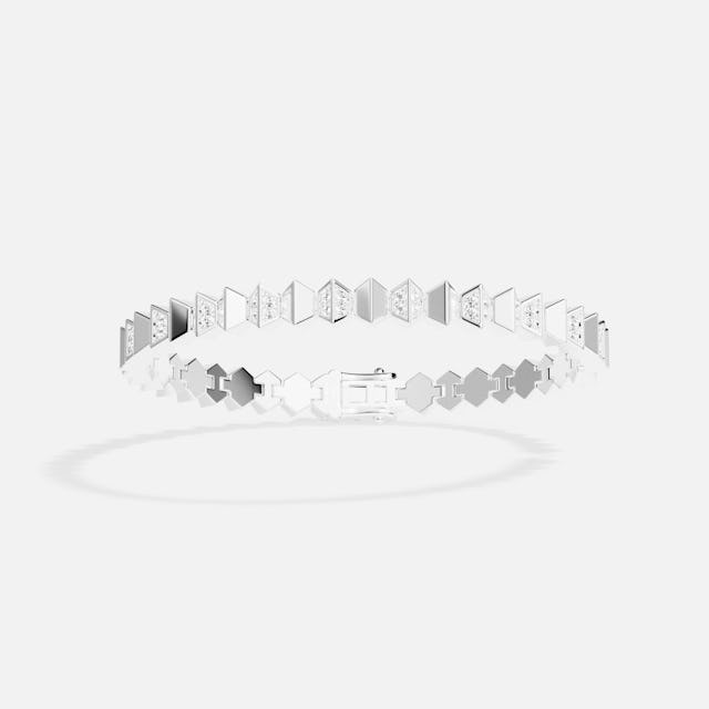 Up-and-Down-Armband, Sterlingsilber, 180 Franken.