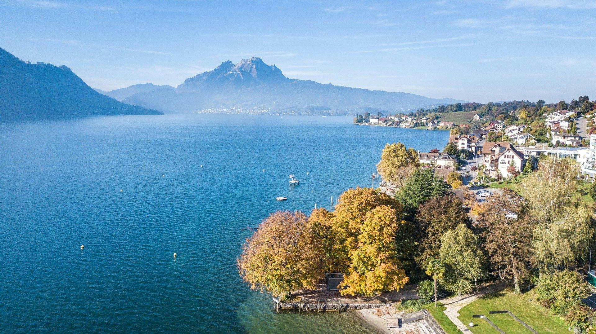Impressionen aus den idyllischen Dörfern Weggis und Vitznau...