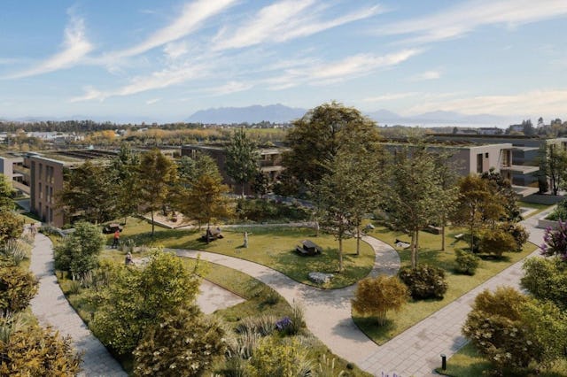 Le Grand Pré Echandens - vue parc