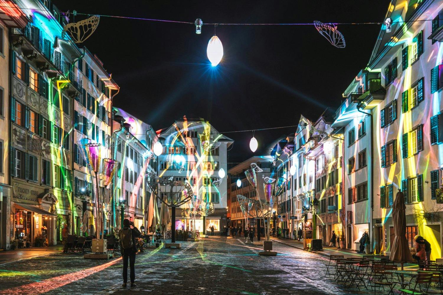 Le Lilu Festival de la Lumière fait briller Lucerne de mille feux chaque hiver.
