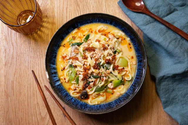 Tantanmen Ramen mit Chicken