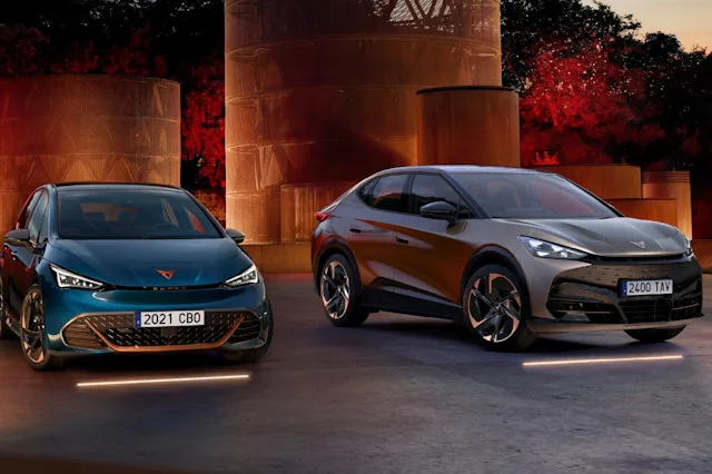 Les fascinants modèles Tavascan et Born signés CUPRA.