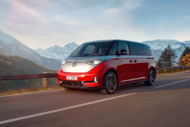 Le légendaire ID.Buzz de VW Véhicules Utilitaires.