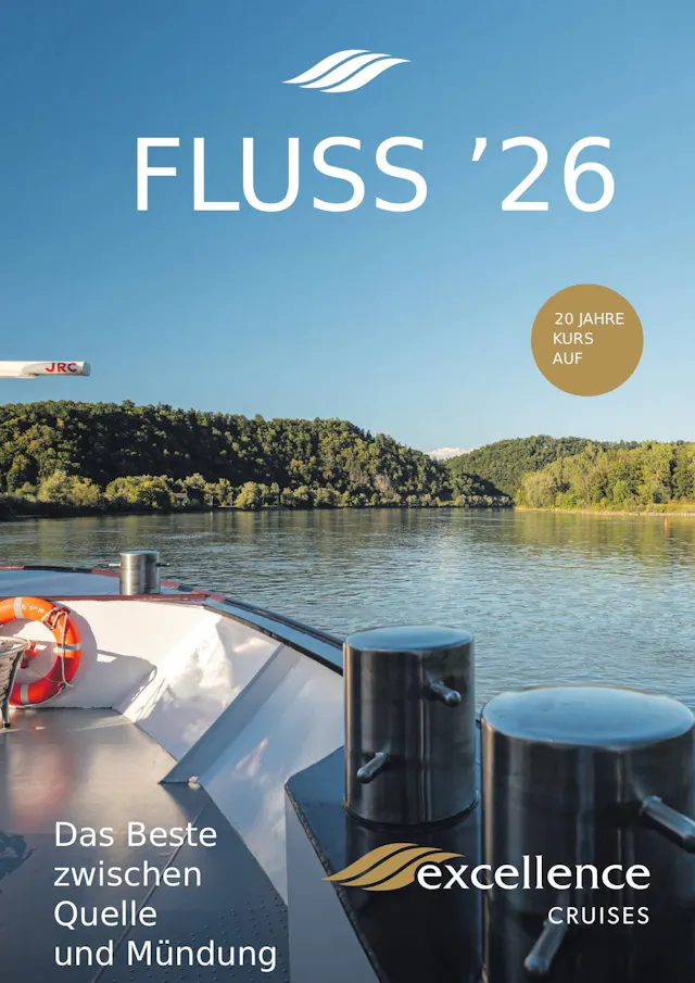 Flussreisen mit Excellence Cruises: 
Über 150 Flussrouten und
Themenreisen quer durch Europa.
www.excellence.ch