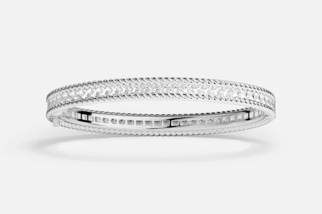 Jonc Torsade Pavé, CHF 220