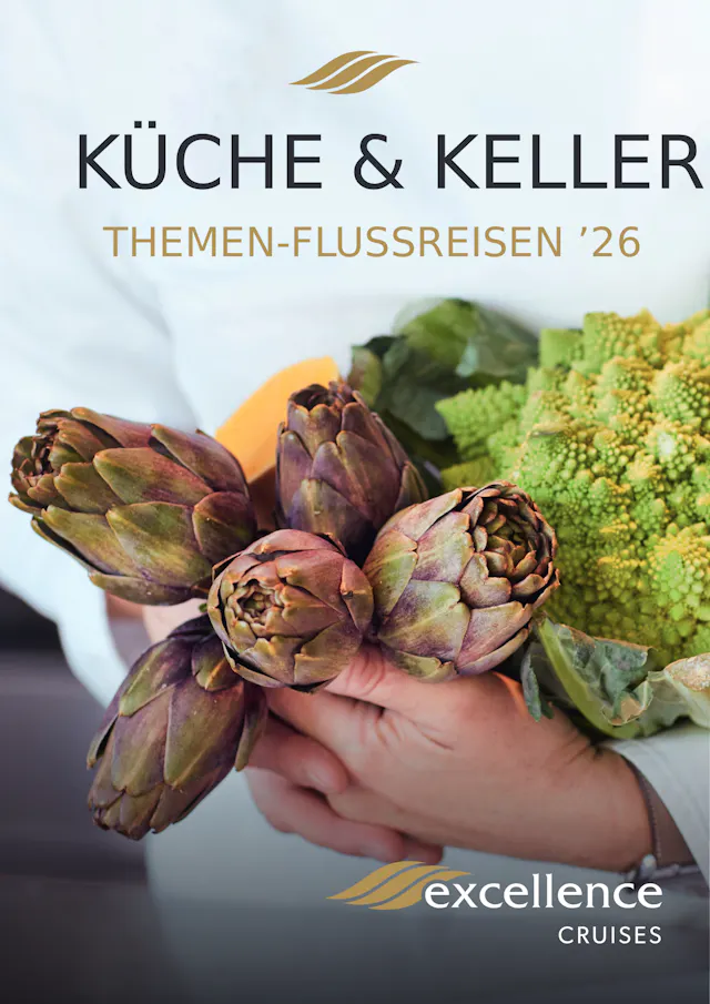 Küche & Keller: 
Starchefs und Spitzenwinzer an Bord und an Land.
www.excellence.ch