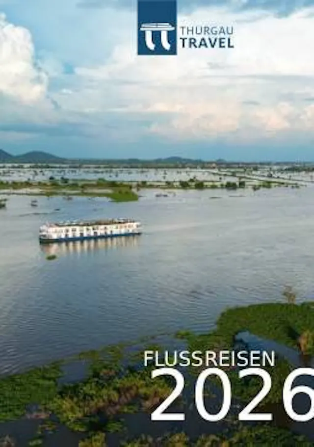 Jetzt Katalog bestellen:  Die schönsten Flusskreuzfahrten in Europa und Asien mit Thurgau Travel, dem Pionier für weltweite Flussreisen.
www.thurgautravel.ch