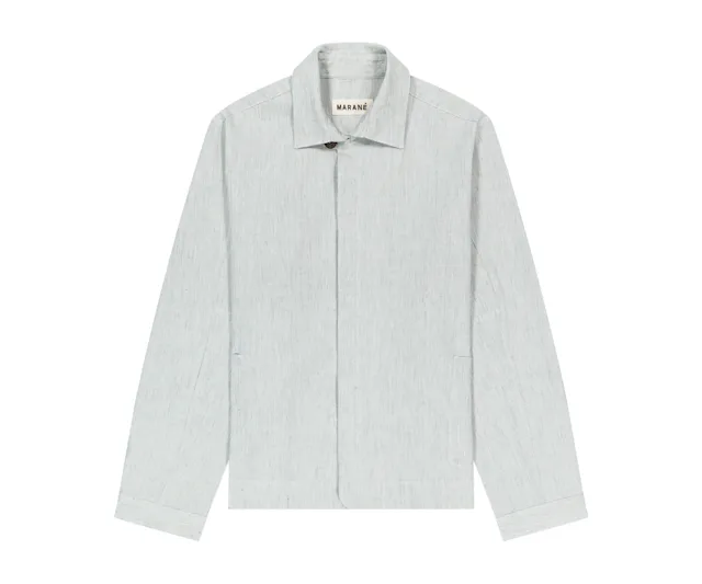 Veste légère bleu gris de