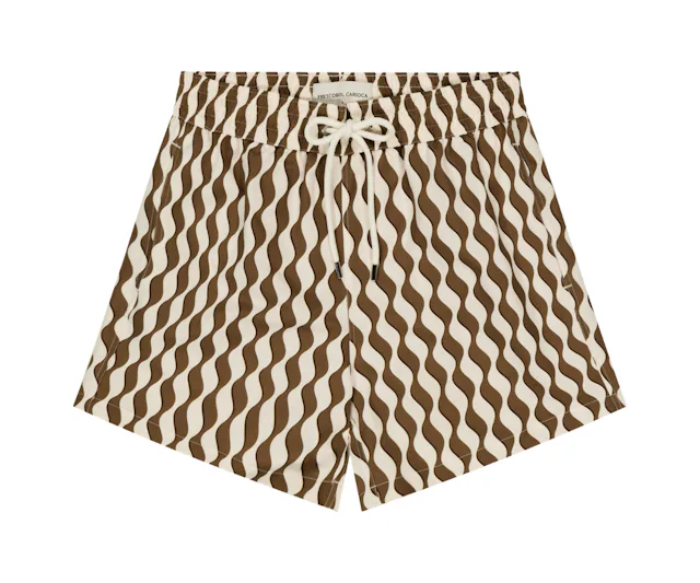 Short de bain "Rio" camel de