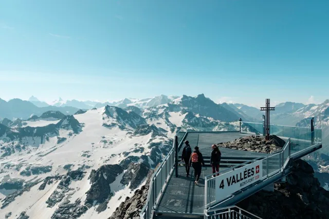 Aussicht vom Mont-Fort