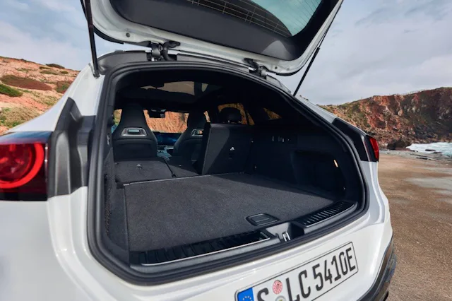 Beaucoup d’espace pour les bagages, les passagers et les compagnons à quatre pattes.