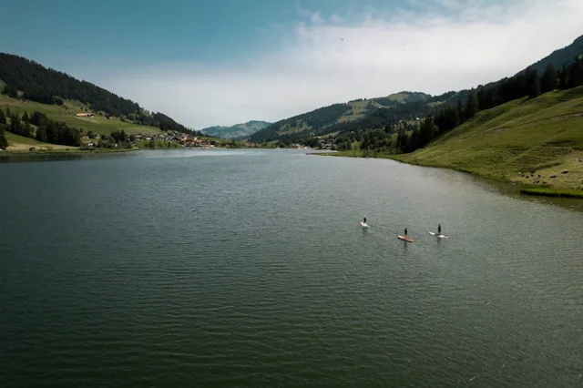 Stand up paddle sur le Lac Noir