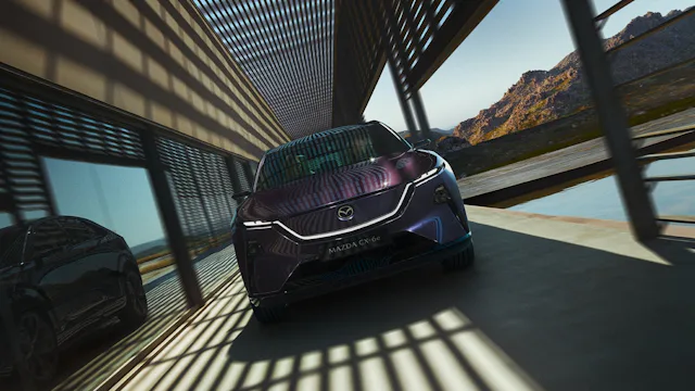 Découvrez l’habitacle du tout nouveau Mazda CX-6e en faisant défiler les images vers la gauche.