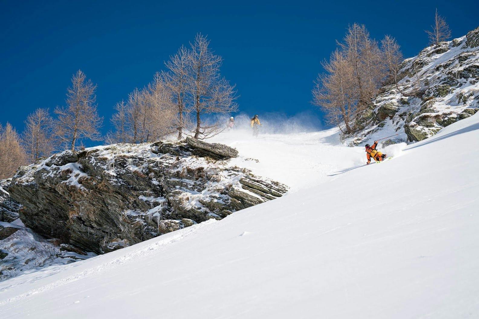 Nach dem Aufstieg lockt eine rasante Abfahrt!
