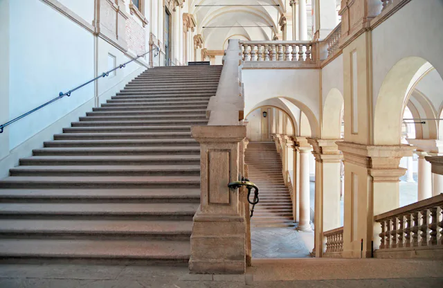 Gehört zu den bedeutendsten Kunstmuseen von Italien: Pinacoteca di Brera.