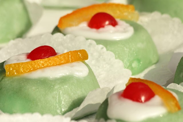 Diese Köstlichkeit findet man in Palermo überall. Die Cassata siciliana.