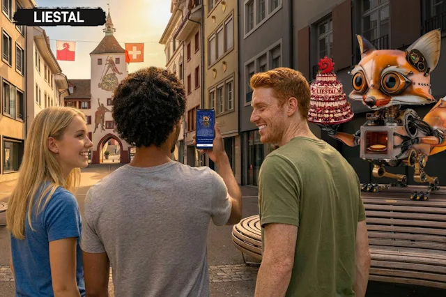 Haben Sie eher Lust auf einen unterhaltsamen Stadtrundgang? Von Gelterkinden bringt Sie die S3 in nur 8 Minuten nach Liestal. Flanieren Sie hier durch...
