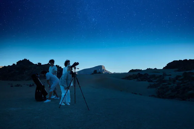Observation des étoiles – Parc naturel du Teide