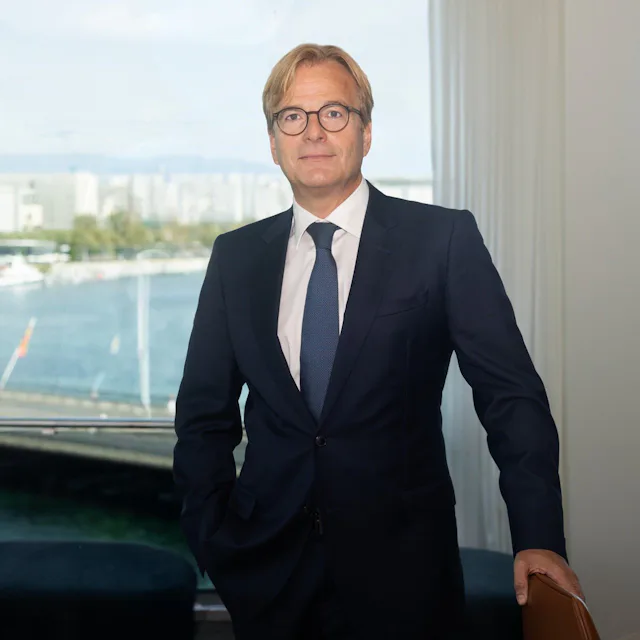 Matteo Gianini, Directeur du marché suisse pour J.P. Morgan Private Bank