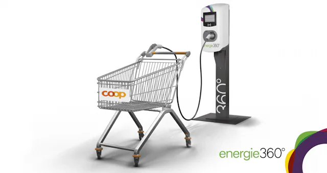 Nachhaltig Shoppen: Besitzer von e-Autos können bald einkaufen und währenddessen ihr Auto laden.