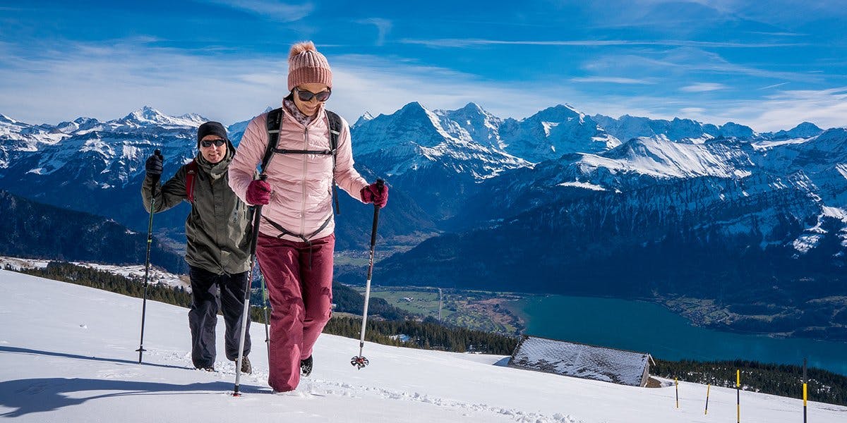 Panoramatraum – eine Winterwanderung am Niederhorn.