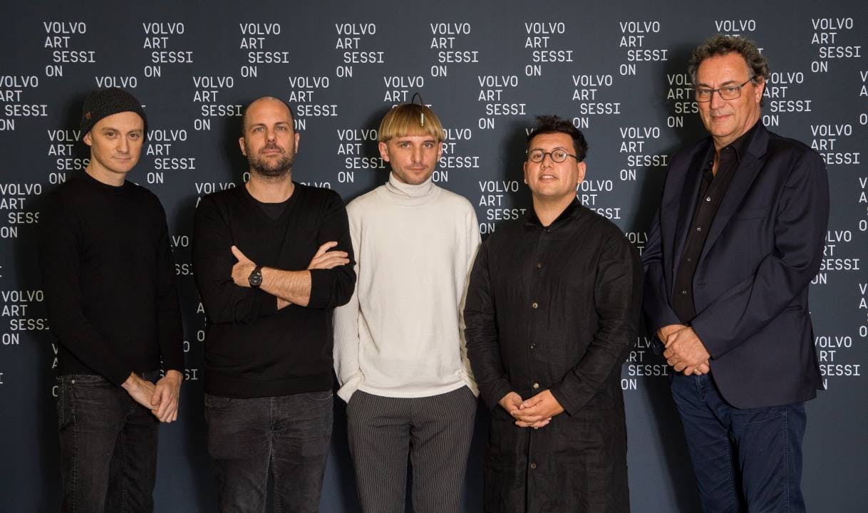 Die Stars der Volvo Art Session 2019: DJ Kangding Ray, Lichtkünstler Christopher Bauder, Cyborg Neil Harbisson, Künstler Refik Anadol und Futurist Ger...