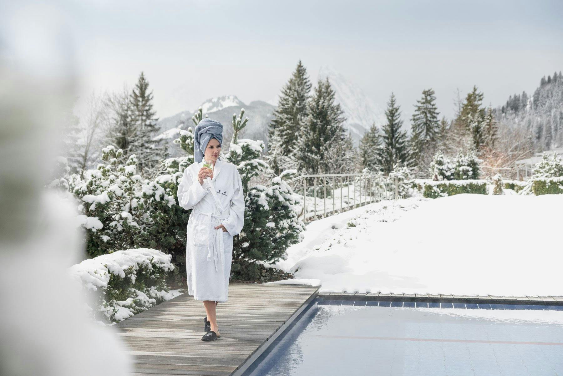 Im hoteleigenen Spa lässt es sich nach dem Sport sehr gut erholen.