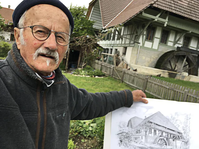 Heinz und «seine» Mühlen.